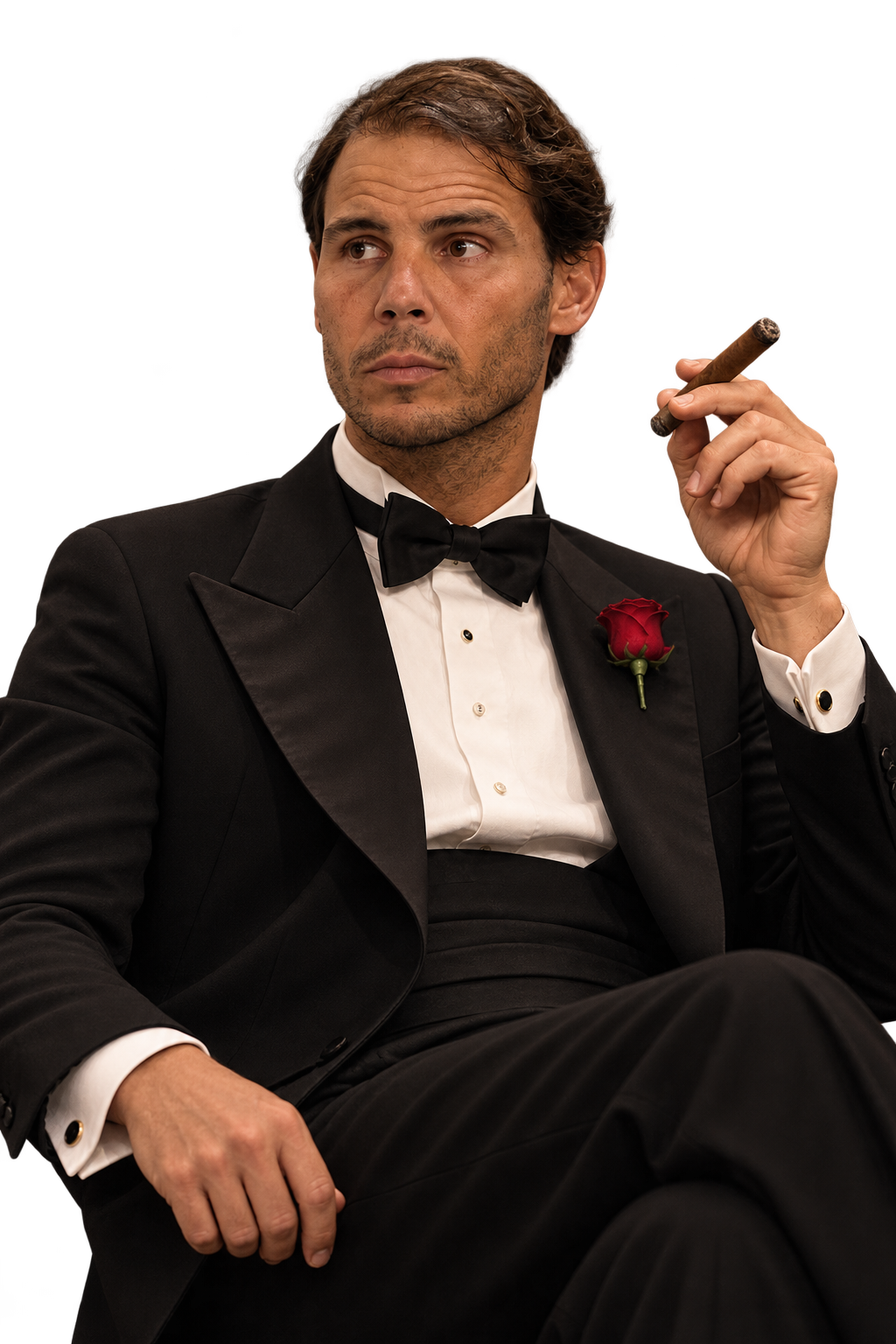 Sticker nadal tennis goat godfather par vanderkeuken