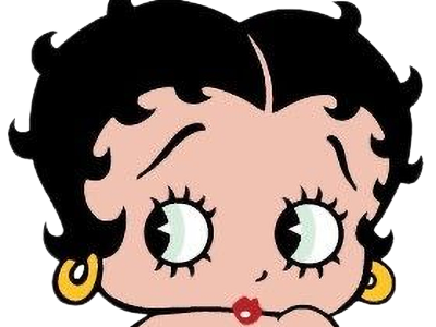 Sticker betty boop vieux cartoon fifrelin9000 fifrelin fifrelinespecedassisteva par Dark-63