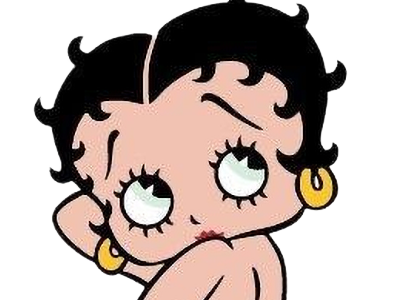 Sticker betty boop vieux cartoon fifrelin9000 fifrelin fifrelinespecedassisteva par Dark-63
