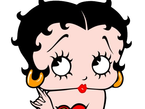 Sticker betty boop vieux cartoon fifrelin9000 fifrelin fifrelinespecedassisteva par Dark-63