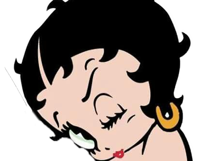Sticker betty boop vieux cartoon fifrelin9000 fifrelin fifrelinespecedassisteva par Dark-63