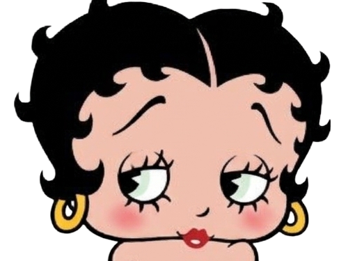 Sticker betty boop vieux cartoon fifrelin9000 fifrelin fifrelinespecedassisteva par Dark-63