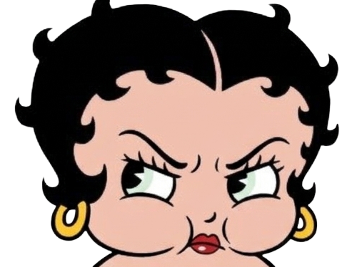 Sticker betty boop vieux cartoon fifrelin9000 fifrelin fifrelinespecedassisteva par Dark-63