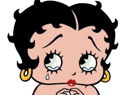 Sticker betty boop vieux cartoon fifrelin9000 fifrelin fifrelinespecedassisteva par Dark-63