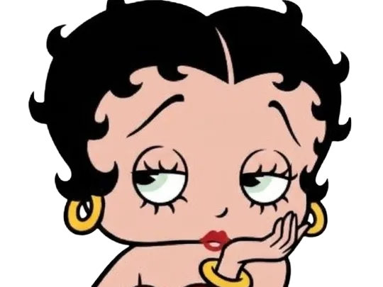 Sticker betty boop vieux cartoon fifrelin9000 fifrelin fifrelinespecedassisteva par Dark-63