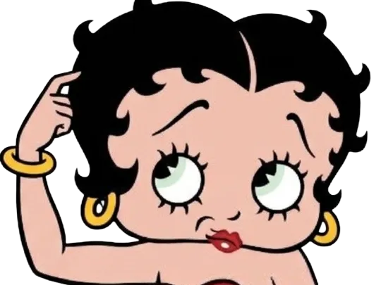 Sticker betty boop vieux cartoon fifrelin9000 fifrelin fifrelinespecedassisteva par Dark-63