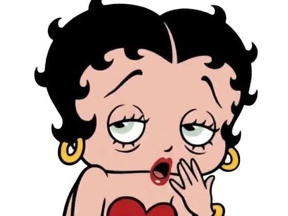 Sticker betty boop vieux cartoon fifrelin9000 fifrelin fifrelinespecedassisteva par Dark-63