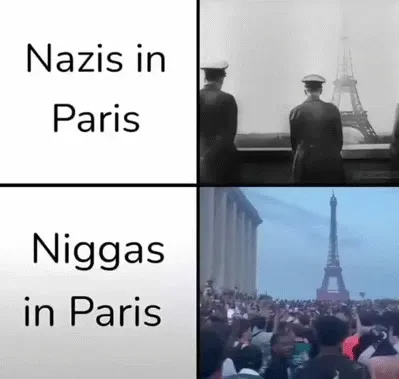 Sticker louvre seine eiffel tlm parasite gred sait cotise remplace taxe immigre visa oqtf nigga barbes par glandilus