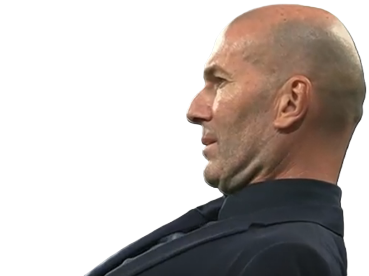 Sticker zinedine zidane penche arriere courbe par RedBird