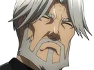 sebas tian overlord homme anime manga heteromorph dragonoid majordome commandant cheveux blancs yeux bleus