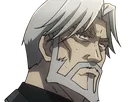 sebas tian overlord homme anime manga heteromorph dragonoid majordome commandant cheveux blancs yeux bleus