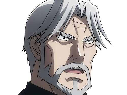 Sticker sebas tian overlord homme anime manga heteromorph dragonoid majordome commandant cheveux blancs yeux bleus par Dark-63