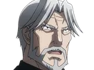 sebas tian overlord homme anime manga heteromorph dragonoid majordome commandant cheveux blancs yeux bleus