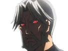 sebas tian overlord homme anime manga heteromorph dragonoid majordome commandant cheveux blancs yeux bleus