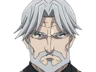 sebas tian overlord homme anime manga heteromorph dragonoid majordome commandant cheveux blancs yeux bleus