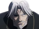sebas tian overlord homme anime manga heteromorph dragonoid majordome commandant cheveux blancs yeux bleus