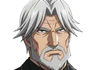 sebas tian overlord homme anime manga heteromorph dragonoid majordome commandant cheveux blancs yeux bleus
