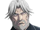 sebas tian overlord homme anime manga heteromorph dragonoid majordome commandant cheveux blancs yeux bleus