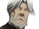 sebas tian overlord homme anime manga heteromorph dragonoid majordome commandant cheveux blancs yeux bleus