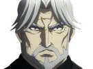 sebas tian overlord homme anime manga heteromorph dragonoid majordome commandant cheveux blancs yeux bleus