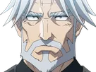 sebas tian overlord homme anime manga heteromorph dragonoid majordome commandant cheveux blancs yeux bleus