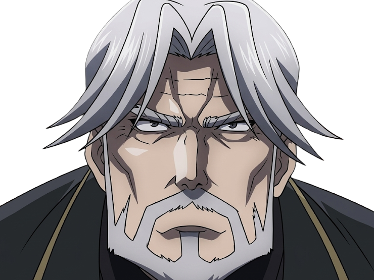 Sticker sebas tian overlord homme anime manga heteromorph dragonoid majordome commandant cheveux blancs yeux bleus par Dark-63