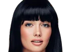 coffeeandmilk mannequin femme brune yeux bleus frange libre de droit banque image pas nom