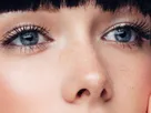 coffeeandmilk mannequin femme brune yeux bleus frange libre de droit banque image pas nom