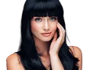 coffeeandmilk mannequin femme brune yeux bleus frange libre de droit banque image pas nom