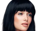 coffeeandmilk mannequin femme brune yeux bleus frange libre de droit banque image pas nom
