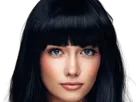 coffeeandmilk mannequin femme brune yeux bleus frange libre de droit banque image pas nom