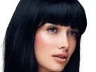 coffeeandmilk mannequin femme brune yeux bleus frange libre de droit banque image pas nom