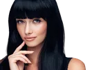coffeeandmilk mannequin femme brune yeux bleus frange libre de droit banque image pas nom