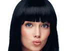 coffeeandmilk mannequin femme brune yeux bleus frange libre de droit banque image pas nom