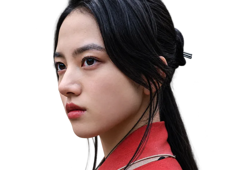 Sticker kaya kiyohara actrice japonaise belle badass samourai asiatique guerriere par Tromperie