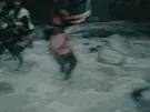 kaya kiyohara actrice japonaise belle badass samourai asiatique guerriere entrainement combat gif