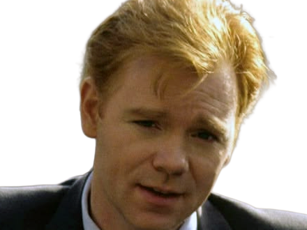 Sticker horatio caine lieutenant police directeur laboratoire criminel experts miami csi homme roux yeux bleus serie par Dark-63