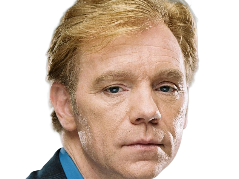 Sticker horatio caine lieutenant police directeur laboratoire criminel experts miami csi homme roux yeux bleus serie par Dark-63