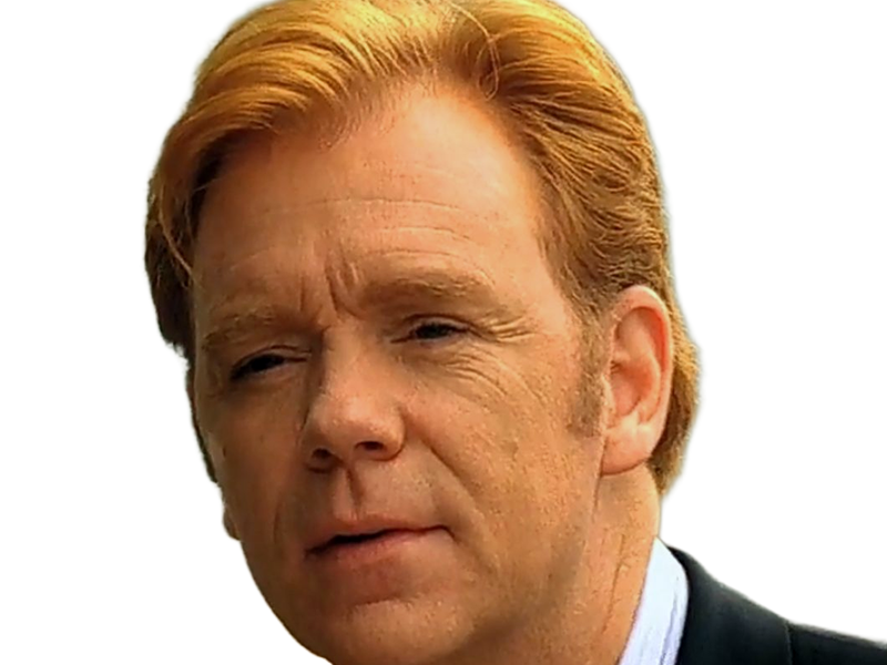 Sticker horatio caine lieutenant police directeur laboratoire criminel experts miami csi homme roux yeux bleus serie par Dark-63