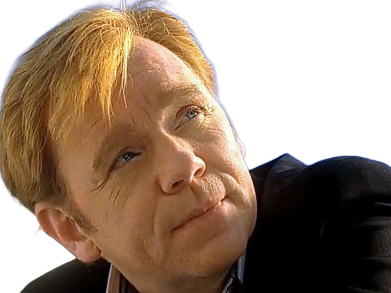 Sticker horatio caine lieutenant police directeur laboratoire criminel experts miami csi homme roux yeux bleus serie par Dark-63