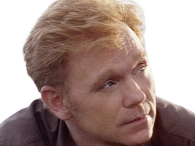 Sticker horatio caine lieutenant police directeur laboratoire criminel experts miami csi homme roux yeux bleus serie par Dark-63