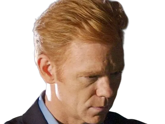 Sticker horatio caine lieutenant police directeur laboratoire criminel experts miami csi homme roux yeux bleus serie par Dark-63