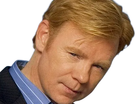 Sticker horatio caine lieutenant police directeur laboratoire criminel experts miami csi homme roux yeux bleus serie par Dark-63