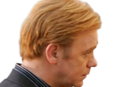 Sticker horatio caine lieutenant police directeur laboratoire criminel experts miami csi homme roux yeux bleus serie par Dark-63