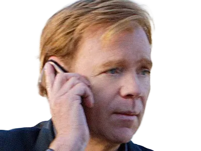 Sticker horatio caine lieutenant police directeur laboratoire criminel experts miami csi homme roux yeux bleus serie par Dark-63