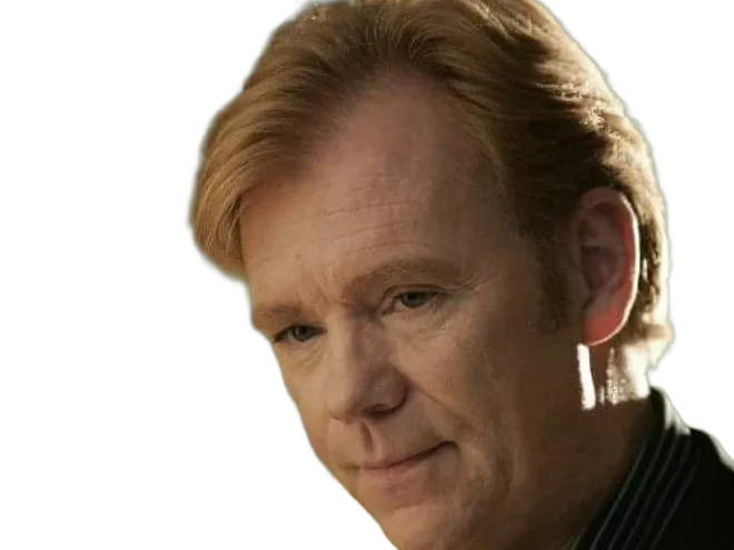 Sticker horatio caine lieutenant police directeur laboratoire criminel experts miami csi homme roux yeux bleus serie par Dark-63