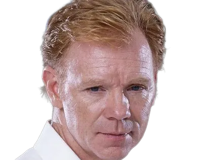 Sticker horatio caine lieutenant police directeur laboratoire criminel experts miami csi homme roux yeux bleus serie par Dark-63