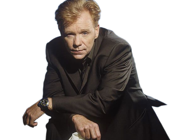 Sticker horatio caine lieutenant police directeur laboratoire criminel experts miami csi homme roux yeux bleus serie par Dark-63
