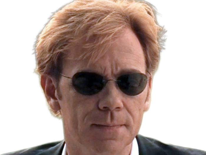 Sticker horatio caine lieutenant police directeur laboratoire criminel experts miami csi homme roux yeux bleus serie par Dark-63