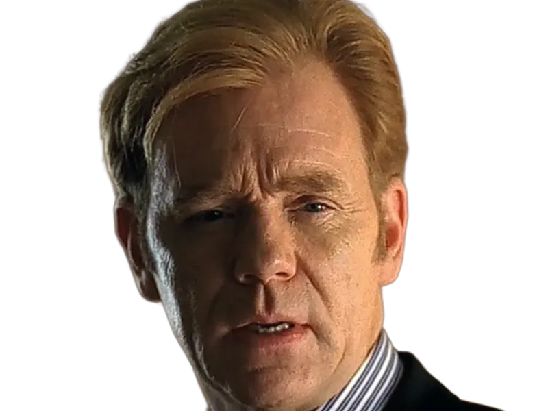 Sticker horatio caine lieutenant police directeur laboratoire criminel experts miami csi homme roux yeux bleus serie par Dark-63